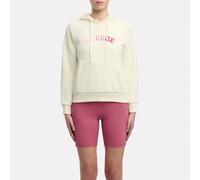 Reebok - Ombre Logo Fleece Women's Hoodie, Vintage Chalk, Size: M