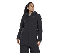 Reebok Womens Urban Fleece Parka Jacket, Black, XL EU