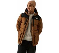 Reebok Men's Parka Puffer Jacket in Brown | Size: Medium Reebok Brown M