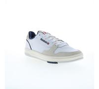 Reebok Phase Court Mens White Leather Lace Up Lifestyle Trainers Shoes