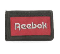 Reebok Portland Black Wallet, 13 x 8 x 2.5 cm, Polyester