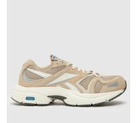 Reebok Premier Road Plus V1 Trainers in White & Beige UK 3 (EU 34½)