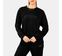 Reebok - Prep Chenille Crew Sweatshirt, Black, Size: 2XS