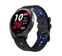 Reebok Pulse Smartwatch - 10 - Day Battery Life, GPS Fitness Tracker with Heart Rate Monitor, IP68 Water Resistance Sports Watch for Men and Women, Compatible with iPhone and Android - Midnight Steel