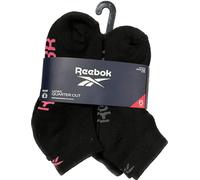 Reebok QUARTER CUT PERFORMANCE TRAINING WOMEN SOCKS - SHOE SIZE 4-10, Multicolor, 3.5-9 UK