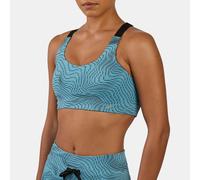 Reebok - RBK Lab Running Printed Bra, Warped Blue Aop, Size: 2XS