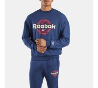 Reebok - Reebok World Crew Sweatshirt, Navy Marl, Size: 2XS