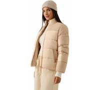 Reebok Women's Reversible Puffer in Off-White | Size: Small Reebok Off-White S