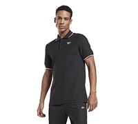 Reebok Men's Training Essentials Polo Shirt, Black, XL UK