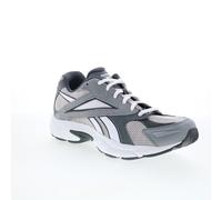 Reebok Road Prime Mens Gray Suede Lace Up Lifestyle Trainers Shoes