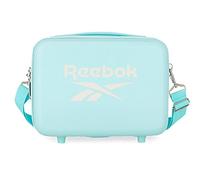 Reebok - Roxbury Adaptable Toiletry Bag with Shoulder Strap, Turquoise, 29 x 21 x 15 cm, Hard ABS Shell, 9.14 L, 0.63 kg