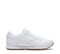 Reebok Royal Glide Rip Women's Mem Tech Ortholite Lace Sneakr Trainers (White, UK 6)