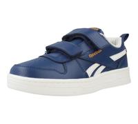 Reebok Royal Prime 2.0 Two Strap Sneaker, BATIKBLUE/Chalk/ELECTRICAMBER, 11 UK Child