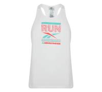 Reebok Run Graphic Tank White