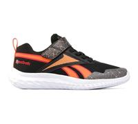 Reebok Rush 5 Elastic Lace&top Strap Trainers Black EU 33 Kids