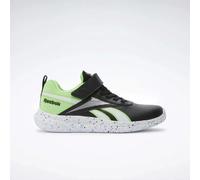 Reebok - Rush Runner 5 SYN Alt Boy's Shoes, Black/Solar Lime/White, Size: 29