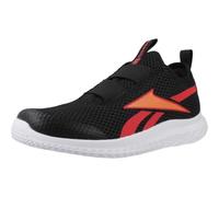 Reebok Rush Runner Slip-on Trainers, Black/arenaorange/sportred, 32.5 EU / 13.5 UK