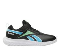 Reebok Sport Sports Trainers RUSH RUNNER SYN ELASTIC LACE TOP STRAP in Black 10 kid