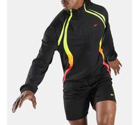 Reebok - Sidewinder Performance Men's Track Top, BLACK/DIGITAL LIME/NEON CHERRY, Size: L