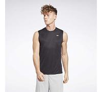 Reebok Slvls TECH Training Workout Ready Speedwick REECYCLED Sleeveless T-Shirt 0 Black