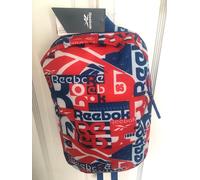 Reebok Childrens/Kids Graphic Print Backpack (One Size) (Orange/Blue)