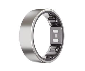 Reebok Smart Ring for Women or Men - Matte Silver, Size 10 Fitness Ring - The Next Generation of Wearable Technology - Fitness and Sleep Tracker - Monitors Wellbeing and Recovery