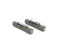 Reebok Softgrip Dumbbells - 2kg in Grey Reebok Grey