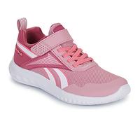 Reebok Rush Runner 5 Elastic Lace & Top Strap Trainers, DustyRose/Studio Pink/FTWRWHITE, 33 EU, DustyRose Studiopink Ftwrwhite, 1 UK
