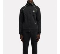Reebok - Sport Street Piping Spacer Full Zip Hoodie, Black, Size: S