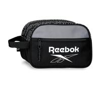 Reebok Stockton Two-Compartment Adaptable Toiletry Bag Black 26x16x12 cm Polyester by Joumma Bags