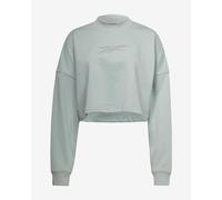 Reebok Studio Vector Knit Sweatshirt Light Blue Women - XL