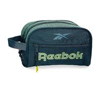 Reebok - Summerville Adaptable Dual-Compartment Toiletry Bag, Blue, 26 x 16 x 12 cm, Polyester