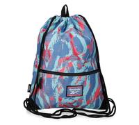 Reebok Tacoma Zipped Backpack Blue 35x46x1 cm Polyester 1.6L by Joumma Bags