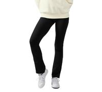 Reebok Tara Small Logo Flared Leggings Black