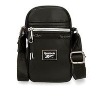 Reebok Tina Small Crossbody Bag Black 11x17,5x2,5 cms Synthetic Leather