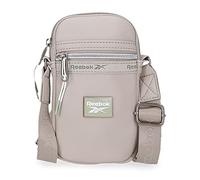 Reebok Tina Small Crossbody Bag Gray 11x17.5x2.5 cms Synthetic Leather