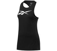 Reebok Women's Training Essentials Graphic Tank Top, Black, XXS UK