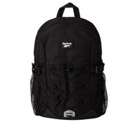 Reebok Travel Backpack - Water Resistant Everyday Bag with Laptop Sleeve, Lightweight Campus Laptop Backpack for Women & Men, Bristol Black, M, School Backpack