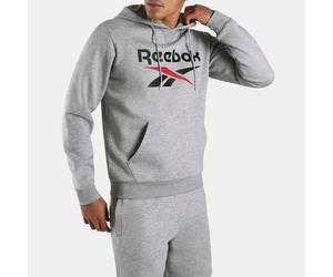 Reebok - Trent 2 Col Logo Hoodie, Light Grey Marl, Size: 3XL