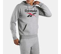 Reebok - Trent 2 Col Logo Hoodie, Light Grey Marl, Size: S
