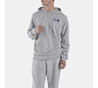 Reebok - Tri-Color Men's Badge Hoodie, Man, Light Grey Marl, Size: XL