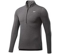Reebok Ts Ac+cotton 1/4 Zip Men's Sweatshirt, mens, Sweatshirt, FU2972_S, Black, S