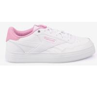 Reebok Women's Court Advance Bold Sneaker, FTWWHT/JASPNK/ASHLIL, 4.5 UK