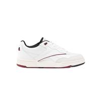 Reebok Unisex BB 4000 II Sneaker, FTWRWHITE/Black/CLBURGUNDY, 10.5 UK