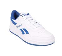 Reebok Unisex Adult BB1000 Leather Trainers - White-Blue - 4.5 UK - White-Blue - 100% Mixed