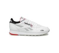 Reebok Unisex Adult Classic Leather FTWWHT/CBLACK/VECRED 4