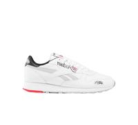 Reebok Unisex Adult Classic Leather FTWWHT/CBLACK/VECRED 4.5