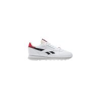 Reebok Unisex Adult Classic Leather FTWWHT/CBLACK/VECTRED 5