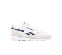 Reebok Unisex Adult Classic Leather FTWWHT/PURGRY/PALBLU 3.5