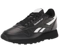 Reebok Unisex Adult Classic Leather Vegan Sneaker, Vegan Collection/Black/White, 12.5 Medium US